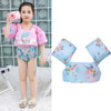 Children Swimming Foam Arm Ring Baby Swimming Equipment Floating Ring Water Sleeve Buoyancy Vest(Blue Elephant)