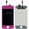 LCD Screen + Digitizer Touch Panel for iPod Touch 4(Purple)