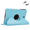 Litchi Texture Horizontal Flip 360 Degrees Rotation Leather Case for Galaxy Tab S4 10.5 T830 / T835, with Holder (Blue)