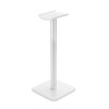 Headphone Holder Aluminum Alloy Internet Cafe Computer Headphone Stand Hanger Hook Display Shelf( D5 Silver White)