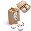 3 in 1 Celadon Ceramic Tea Set Penguin Kung Fu Teapot 1 Pot 2 Teacups Chinese Drinkware with Environmental Protection Gift Box (White)