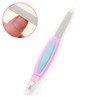 3 PCS Dead Skin Removal Shovel Nail Art Beautiful Tool 2 In 1 Professional Multifunction Nail File Random Color Delivery