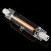 R7S 220V 5W 78mm COB LED Bulb Glass Tube Replacement Halogen Lamp Spot Light(3000K Warm Light)