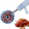 2 PCS Sausage Machine Meat Stuffer Filler Hand Operated Salami Maker