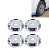 4 PCS Metal Car Styling Accessories Car Emblem Badge Sticker Wheel Hub Caps Centre Cover