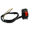 2 PCS Motorcycle Modified Faucet Extinguished Start Switch