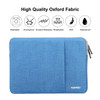 HAWEEL 11 inch Sleeve Case Zipper Briefcase Carrying Bag, For Macbook, Samsung, Lenovo, Sony, DELL Alienware, CHUWI, ASUS, HP, 11 inch and Below Laptops / Tablets(Blue)