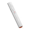 Baseus ACFYB-B02 Orange Dot RF2.4GHz PPT Wireless Multimedia Presenter Page Turning Pen, Youth Version, Control Distance: 30m(White)