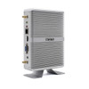 HYSTOU H2 Windows / Linux System Mini PC, Intel Core I3-7167U Dual Core Four Threads up to 2.80GHz, Support mSATA 3.0, 8GB RAM DDR4 + 256GB SSD 500GB HDD (White)