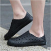 Summer Couple Beach Shoes Cave Shoes Breathable Anti-Skid Shoes Casual Sneakers, Size: 38(Black)