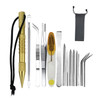Umbrella Rope Needle Marlin Spike Bracelet DIY Weaving Tool, Specification: 14 PCS / Set Gold