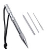 Umbrella Rope Needle Marlin Spike Bracelet DIY Weaving Tool, Specification: 4 PCS / Set Silver