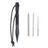 Umbrella Rope Needle Marlin Spike Bracelet DIY Weaving Tool, Specification: 4 PCS / Set Black