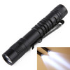 Mini LED Pen-shaped Strong Flashlight Pen Clip Torch, Size:9.1cm