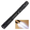 Mini LED Pen-shaped Strong Flashlight Pen Clip Torch, Size:13.3cm
