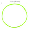 4 PCS Universal Decorative Scratchproof Stickup Flexible Wheel Protection Ring Car Wheel Line Protection Ring Tire Protection Ring Wheel Decorative Ring, Size: 20 inch(Green)