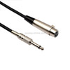 3m XLR 3-Pin Female to 1/4 inch (6.35mm) Mono Shielded Microphone Mic Cable