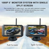 PZ719 Car 5 inch 1080P HD Digital Signal Wireless Reversing Image Rear View Camera