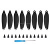 8 PCS/Set Sunnylife 4726F Low Noise Quick-release Wing Propellers for DJI Mini 2 (Silver)