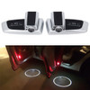 2 PCS Intelligent Induction HD Projection Car Door Welcome Lamps Display Logo for Ferrari(Silver)