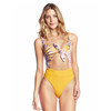 Sexy Bikini One Piece Bikini (Color:Yellow Size:S)