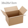 Shipping Packing Moving Kraft Paper Boxes, Size: 38x28x13cm