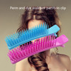 4 Set Hairdressing Highlighting Plastic Clip Hair Salon With Comb Clip Styling Layered Clip Bangs Hair Clip Comb Color Random Delivery