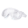 Liquid Silicone Swimming Equipment HD Anti-fog Comfortable Electroplated Swimming Goggles(White Transparent)