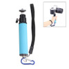 LED Flash Light Holder Sponge Steadicam Handheld Monopod with Gimbal for SLR Camera(Blue)