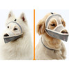 Small And Medium-sized Long-mouth Dog Mouth Cover Teddy Dog Mask, Size:M(Cream-coloured)