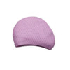 Particles Thickening High Elasticity Non-slip Silicone Swimming Cap(Purple)