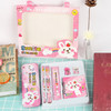 2 Sets 8899Primary School Student Activity Prize Cartoon Stationery Gift Children Stationery Set(Pink Rabbit)