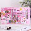 2 Sets 102 Primary School Student Activity Prize Cartoon Stationery Gift Children Stationery Set(Pink Rabbit)