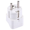 Plug Adapter, Travel Power Adaptor with Europe Socket Plug(White)