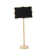 10 PCS Blackboard Wooden Chalkboard Mini Message Notice Board Table Wedding Party Decoration