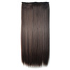 4B# One-piece Seamless Five-clip Wig Long Straight Wig Piece