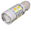 2PCS 1157/BAY15D 10W 700LM  Yellow + White Light 20-LED SMD 5630 Car Brake Light Lamp Bulb, Constant Current, DC 12-24V