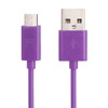 20 PCS 1m Micro USB Port USB Data Cable, For Galaxy, Huawei, Xiaomi, LG, HTC and other Smartphones(Purple)