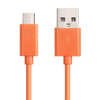 20 PCS 1m Micro USB Port USB Data Cable, For Galaxy, Huawei, Xiaomi, LG, HTC and other Smartphones(Orange)