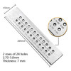 2 Rows 24 Holes 2.70-5.00mm Round Drawing Board Gold And Silver Drawing Board Semi-Circular Drawing Board Jewelry Tools