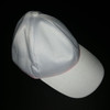 LED Fiber Optic Luminous Hat Couple Luminous Hat Outdoor Luminous Cap Performance Hat(White Colorful Light)