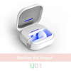 AD U01 Portable Ultraviolet Sterilization Mini Toothbrush Disinfection Box(White)