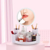 LED Desktop Makeup Mirror Storage Box Integrated Charging With Light Smart Fill Light Mirror, Colour: Monochromatic Light