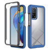 For Xiaomi Mi 10T Pro 5G Starry Sky Solid Color Series Shockproof PC + TPU Case with PET Film(Royal Blue)