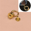 10 PCS Pure Copper Belt Ring Handle Luggage Accessories(Gold)