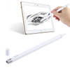 Long Universal Rechargeable Capacitive Touch Screen Stylus Pen with 2.3mm Superfine Metal Nib, For iPhone, iPad, Samsung, and Other Capacitive Touch Screen Smartphones or Tablet PC(White)