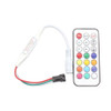 RGB LED Controller with 21-keys RF Remote Controller for WS2812B WS2811 LED Strip