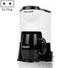 Homezest Household Small Coffee Machine Fully Automatic Portable Mini Single Cup Coffee Maker, Style:EU Plug(Black White)