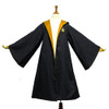 Loose Game Cosplay Cloak Robe (Color:Black Yellow Size:S)