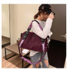 Nylon Inclined Shoulder Bag Luggage Handbag (Purple)